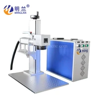 50w jpt lp series fiber laser marking machine for deep engraving and cutting thin metal material