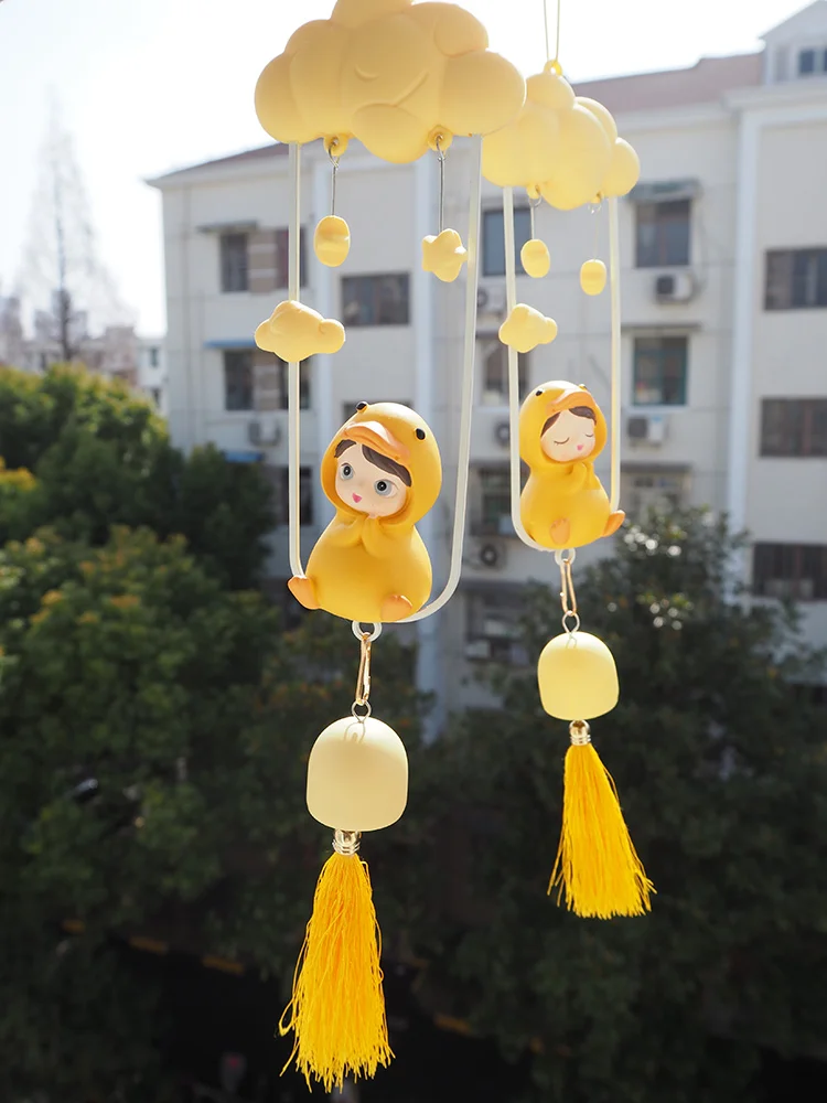 

Свежие ветряные колокольчики, утки на пару, милые Мультяшные сердечки для девочек-подростков в спальне