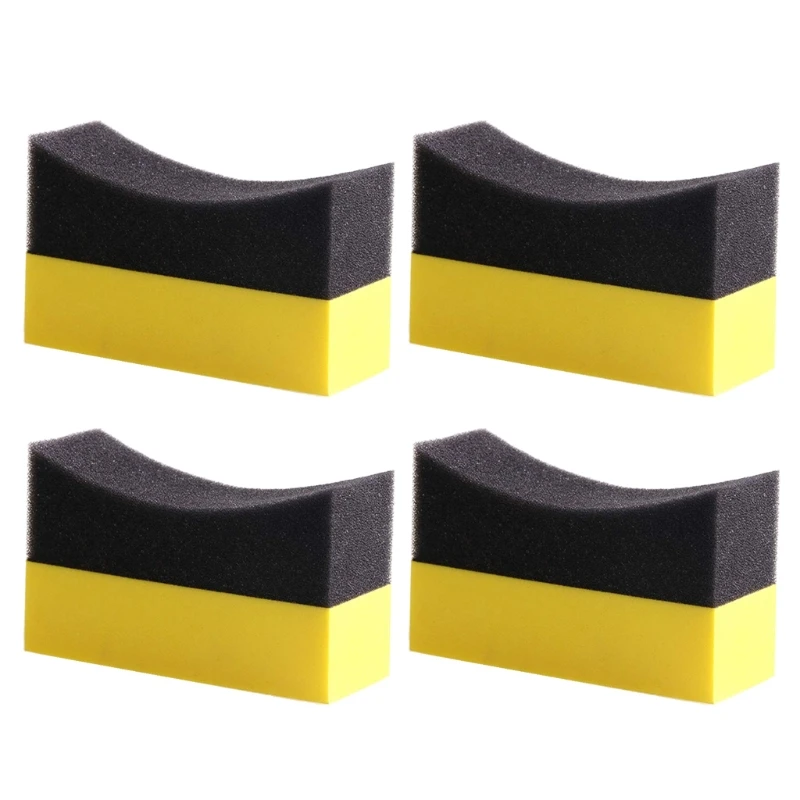 

124B 4Pcs Dish Washing Catering Scourer Scouring Pad Kitchen Cleaning Sponge