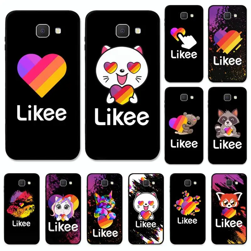 

Likees-heart art Phone Case for Samsung J8 J7 Core Dou J6 J4 plus J5 J2 Prime A21 A10s A8 A02 cover