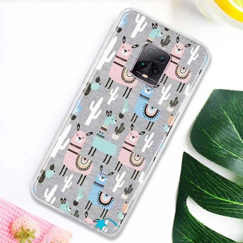 

Cute Lama Alpaca Tpu Case for Xiaomi Redmi Note 8T 8 9S 9 9A 9C 7 10X K30 Pro K30i 5G 6 Fundas Capa Phone Coque