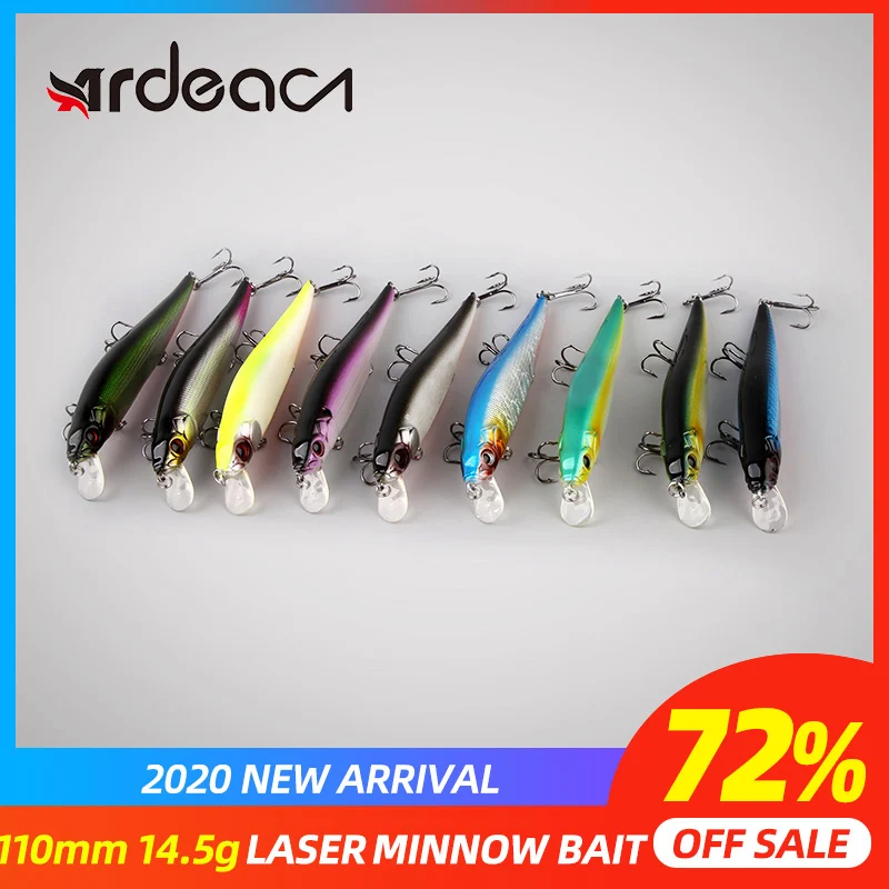 ARDEA minnow жесткая зимняя приманка jerkbait 120 мм 14 6 г плавающие zipbaits rigge кривошипная
