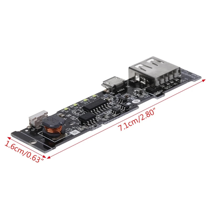 5V 2.1A Power Bank зарядное устройство Модуль PCB DIY литиевая батарея плата для Xiaomi |