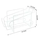 350 мл Еда жестяная коробка напиток стеллаж для хранения Шкаф Холодильник стеллаж для хранения держатель домашний кухонный Организатор для холодильников столешницы