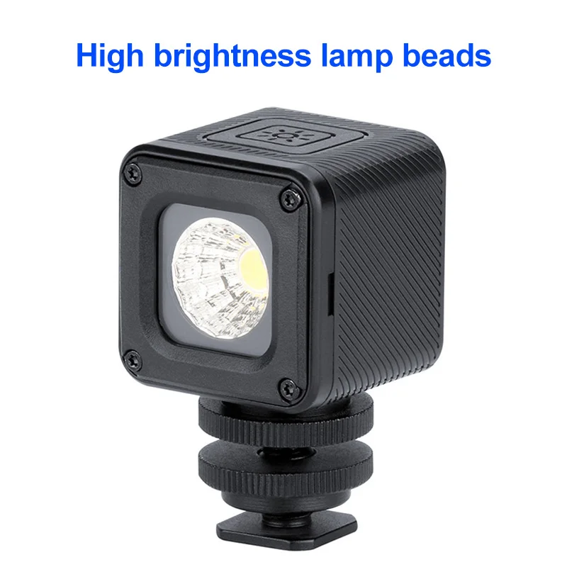 Водонепроницаемая светодиодная вспышка для видеокамер DJI OSMO Gopro 10 м | Электроника