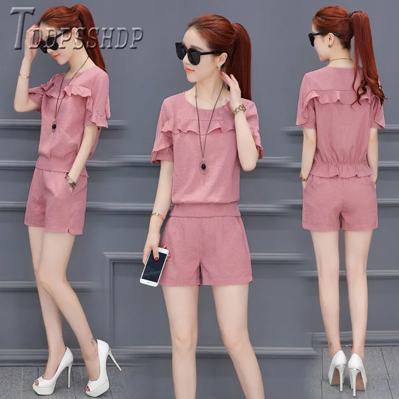 

2019 Summer New Fashion Women Sets 6 Styles Can Choose Female Sets