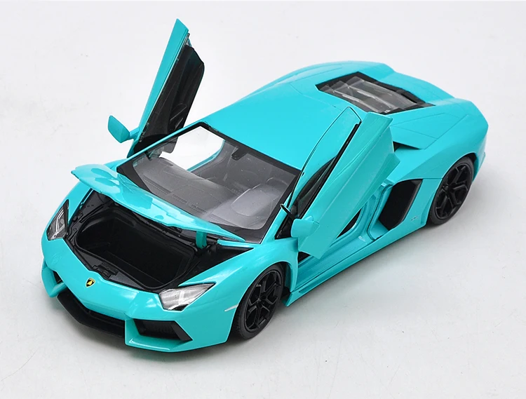 Welly коллекция 1/24 года 1:24 Lamborghini косатель LP700 4 Спортивная модель демонстрационная