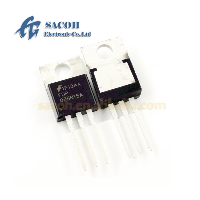 

10Pcs FDP075N15A or FDB075N15A 075N15A TO-220/263 130A 150V N-Channel MOSFET