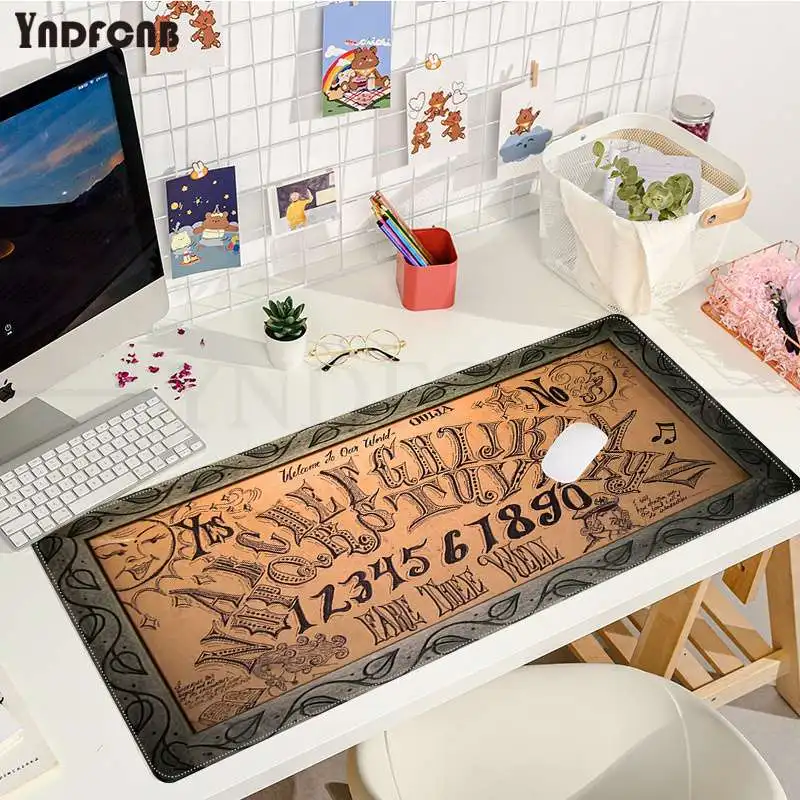 

Ouija Board Top Quality Laptop Gaming Mice Mousepad Size for large Edge Locking Speed Version Game Keyboard Pad