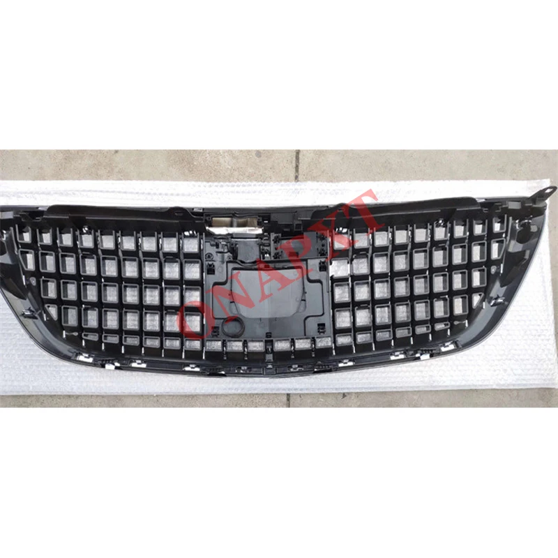 

Bumper Front Grill Styling Middle Grille to Maybach Vertical Bar 2014-2019 For Mercedes-Benz S class W222 S450 S500 S560 S680