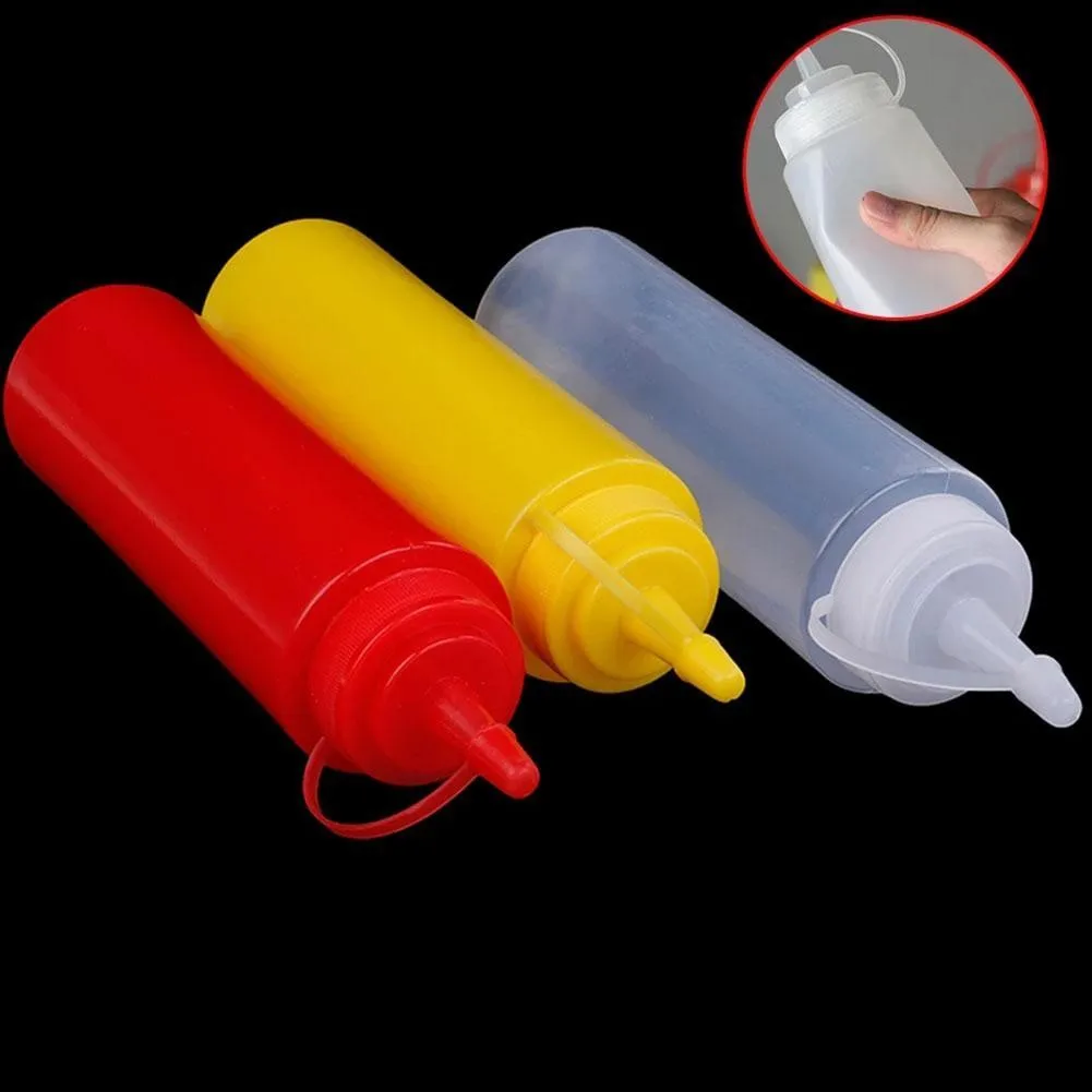 250 мл/450 мл Пластик бутыль с Кепки диспенсер для выпечки десертов аксессуар хлеб