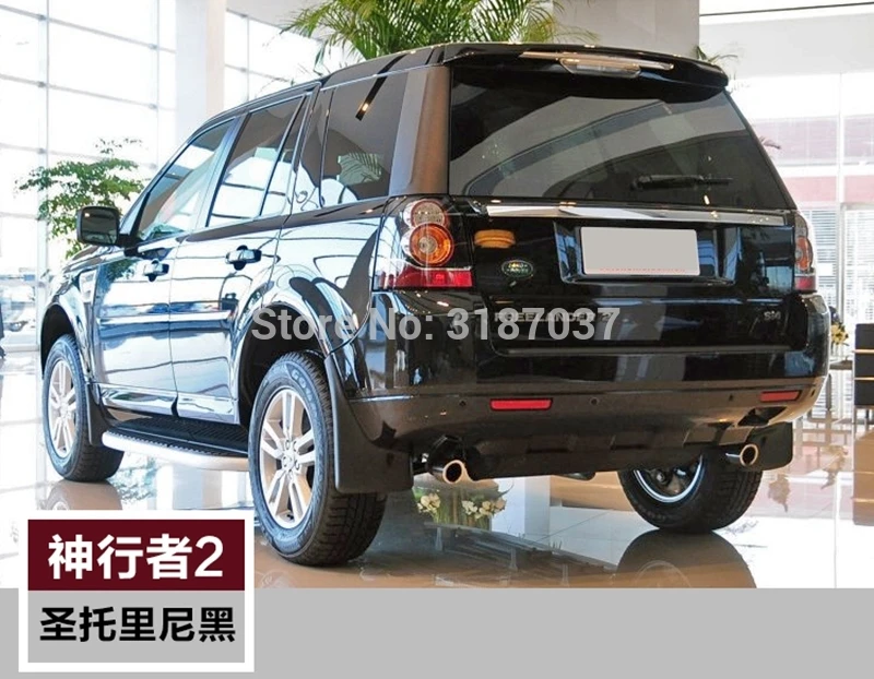 Для Land Rover Freelander 2 спойлер 2007-2014ABS пластиковый Неокрашенный искусственный задний