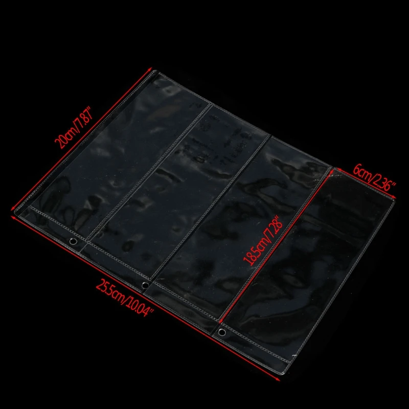 Страницы альбома 4 кармана для хранения банкнот | Дом и сад