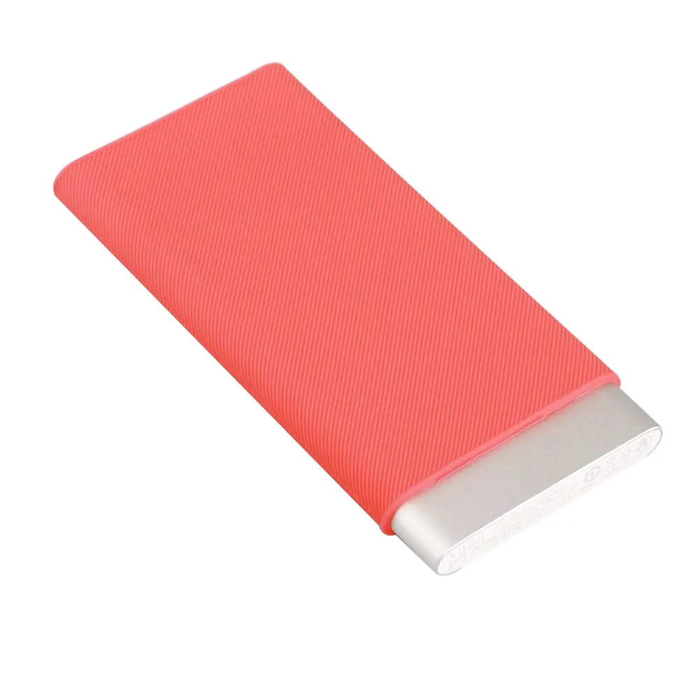 Antislip Silicone Power Bank Case Pack Box For Xiaomi power 10000mAh Portable External Battery | Мобильные телефоны и