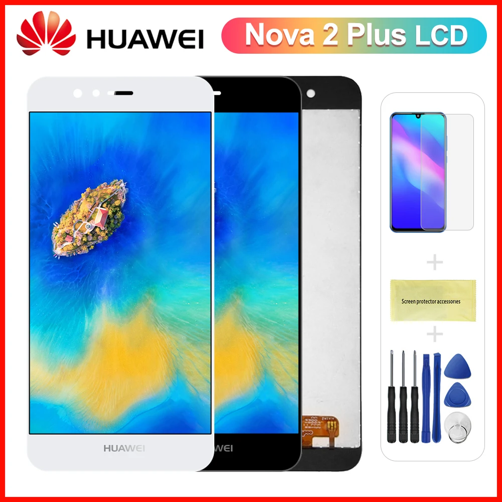 ЖК-дисплей 5 дюйма для Huawei Nova 2 Plus дисплей с сенсорным экраном и дигитайзером в