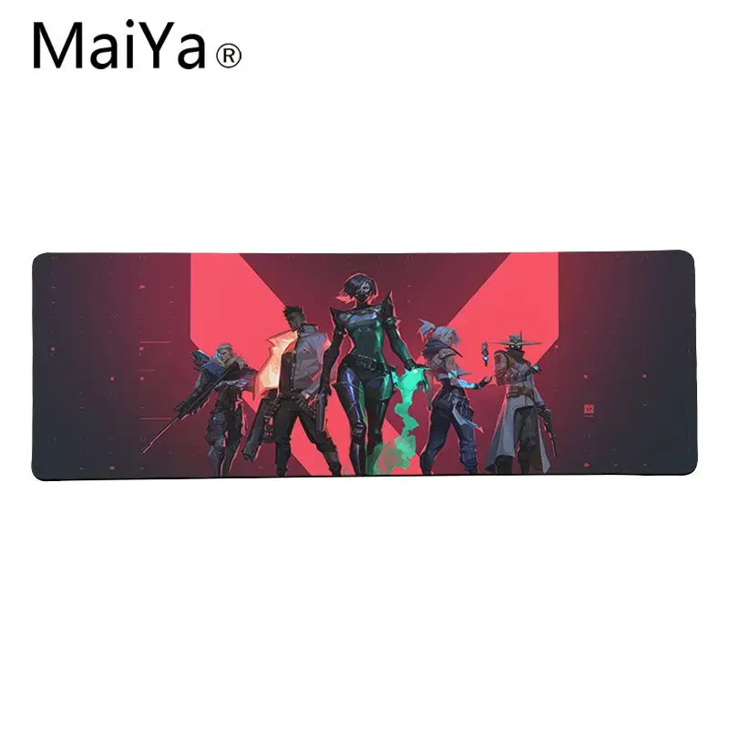 Maiya High Quality VALORANT Comfort Mouse Mat Gaming Mousepad Free Shipping Large Pad Keyboards | Компьютеры и офис