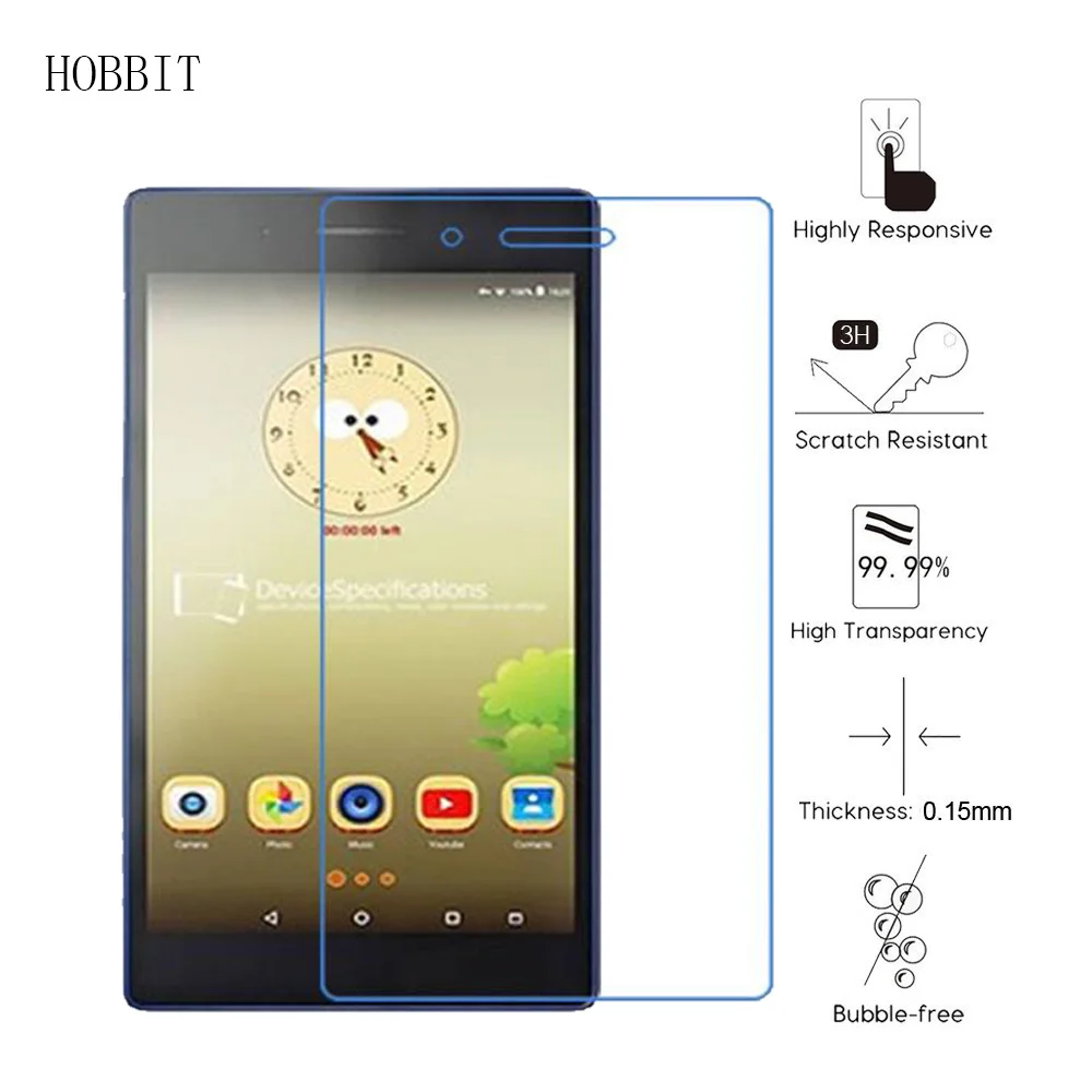 

3 шт. HD Прозрачная Противоударная ПЭТ пленка для Lenovo TAB 3 7 LTE 710f 7-дюймовая Защитная пленка для экрана планшета Взрывозащищенная пленка не стек...