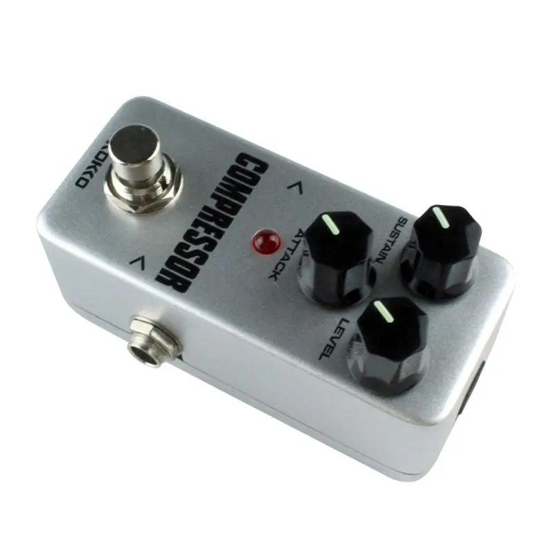FCP2 мини компрессор портативная Гитара педаль эффектов электрический бас