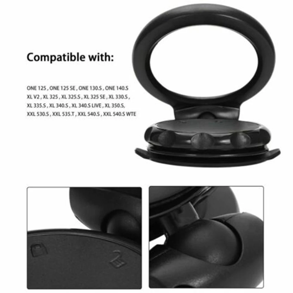 Windshield Swivel Stable Base Strong Suction Accessories Adjustable Angle Round GPS Holder Flexible Car Mount For TOM | Автомобили и
