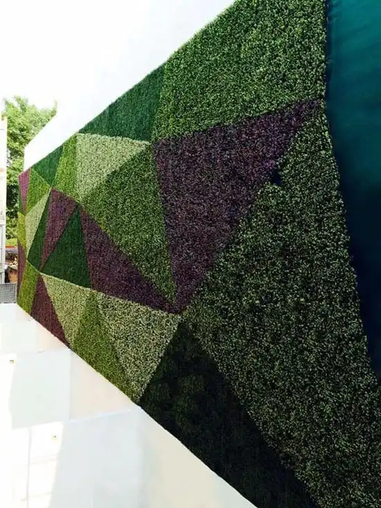ULAND 50x50 см искусственная самшитовая изгородь панели частный забор скрининг ландшафтный дизайн для сада патио балкон ярдов Универсал