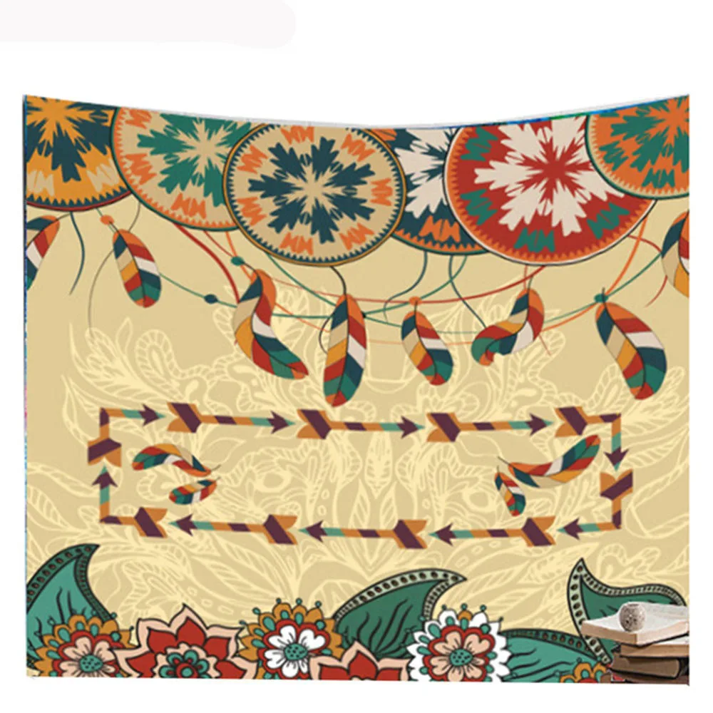 

tapestry wall hanging mandala blanket new design flower wall tapestries printed feather bohemian tapestry