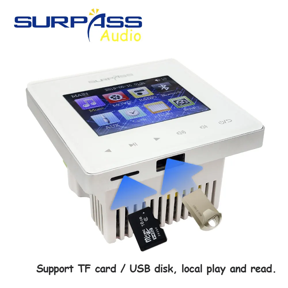 Крытый фоновой музыки Системы дома отеля Архитектура вилла панель усилителя