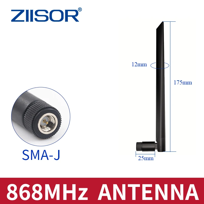 

868 MHz Antenna for Communication SMA Male Foldable 3dBi 868MHz Internet Antenne Wifi Antena Low VSWR for Network Aircard Router
