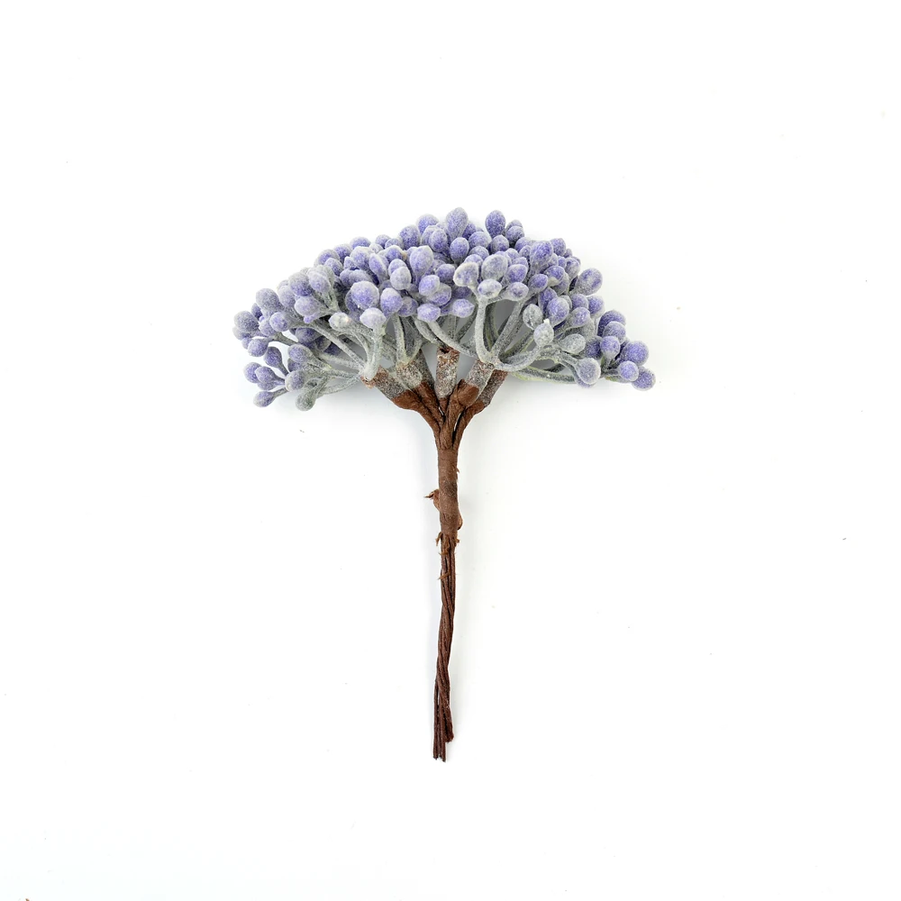 6 шт. искусственный цветок стемен пластиковый букет растений для свадебной