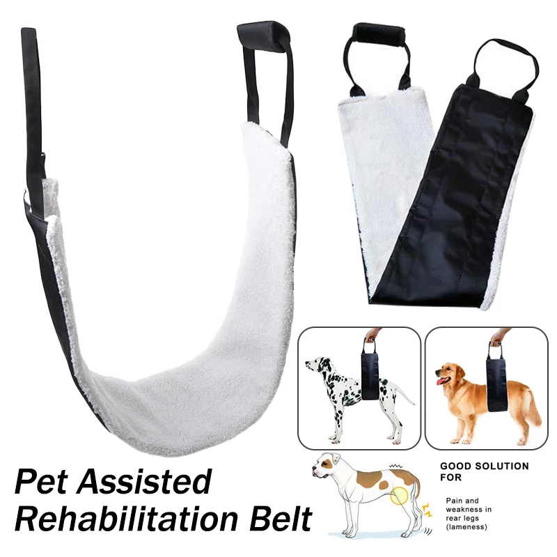 

Переносной ремень для подтяжки собак, вспомогательный ремень для реабилитации, вспомогательный ремень для пожилых и больных питомцев, аксе...