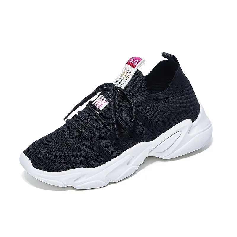 

2021 New Women Casual Walking Shoes Outdoor Tenis Feminino Women Vulcanized Shoes Breathable Wearproof Women Fly Weave Shoes