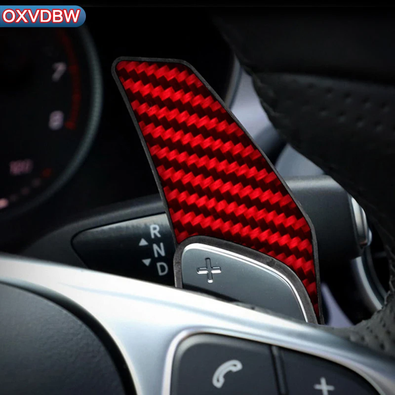 

Carbon Fiber Car Steering Wheel Shift Paddle For Mercedes Benz W176 W246 W205 W212 W222 C117 W218 X156 X205 C292 Accessories