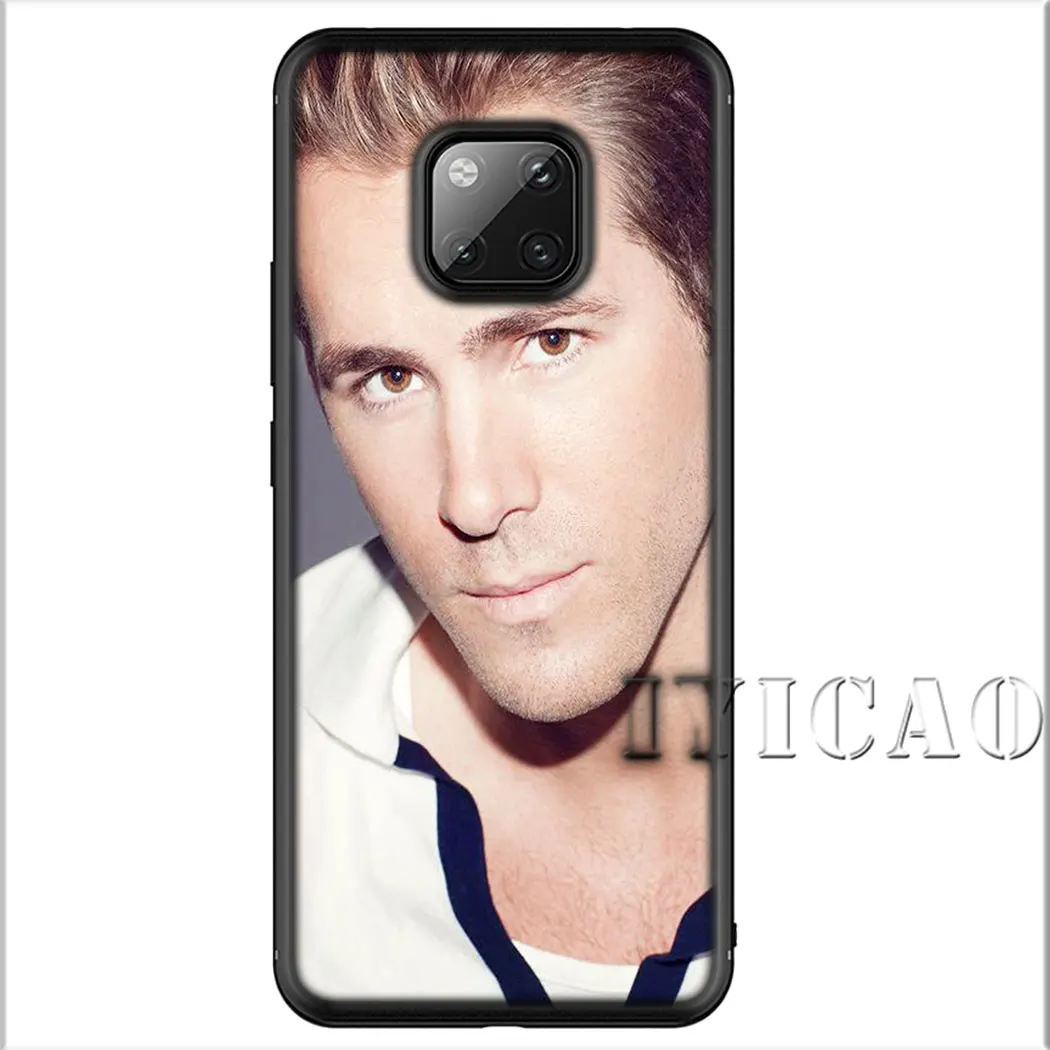 Мягкий актер IYICAO Ryan Reynolds для Huawei Y5 Y6 Y7 Y9 Prime Mate 10 20 30 Pro Lite Nova 2i 2 3 3i 4 чехол |