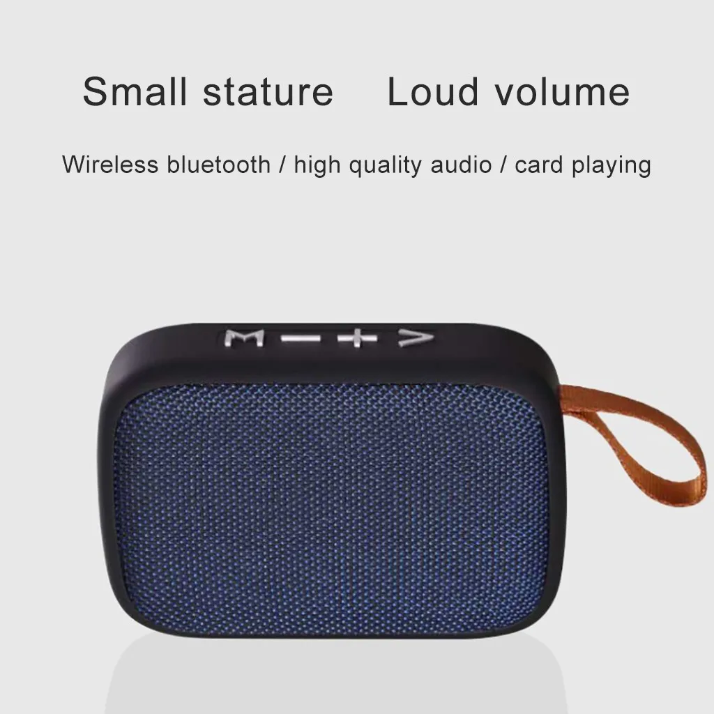 Портативная беспроводная Bluetooth стереоколонка 45 # с SD картой fm колонка для