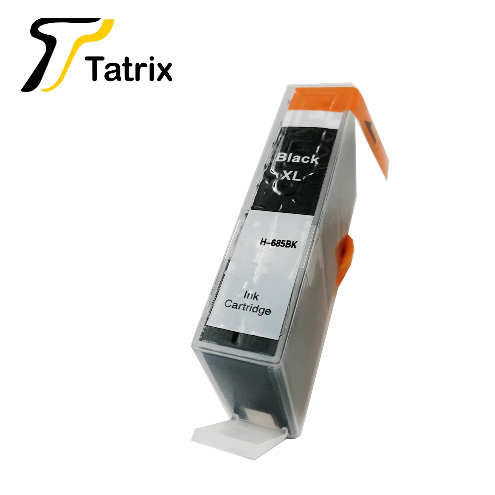 Tatrix 4 шт. для hp 685 hp-685 переработанного чернильного картриджа Photosmart с чернилами Deskjet