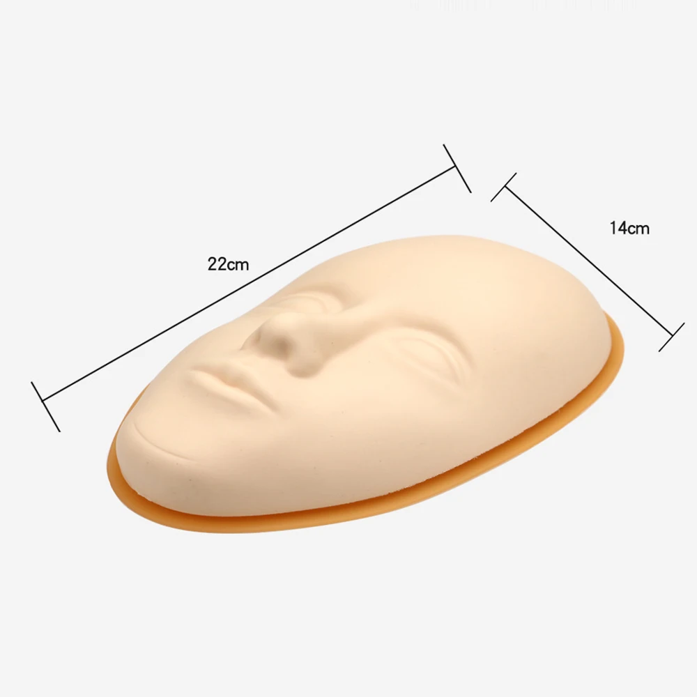 5D лица татуировки Учебные головы манекены силиконовый практики Перманентный