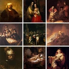 Алмазная 5d-картина сделай сам, Greatest Holland Painter Rembrandt, полная квадратнаякруглая вышивка, стразы