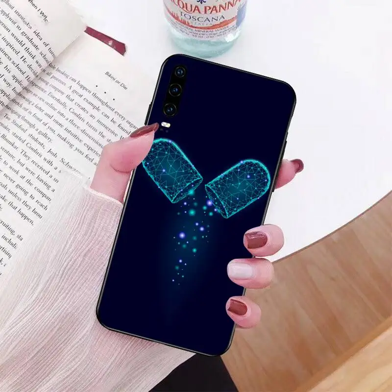 Чехол для телефона с лекарственными таблетками PENGHUWAN Huawei P30 P20 Mate 20 Pro Lite Smart Y9 prime 2019