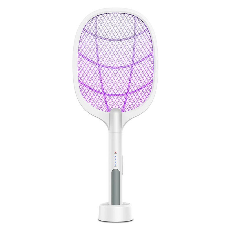 

TT Rechargeable Electric Mosquito Swatter Household Strong Swatter Super Strong Mosquito Racket Mosquito Killing Lamp Two-in-One