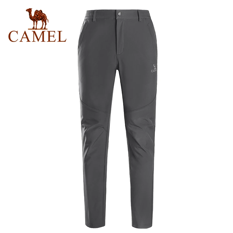 CAMEL походные брюки треккинговые мужские и женские водонепроницаемые зимние уличные большие лыжные брюки - Цвет: 181Gray Female