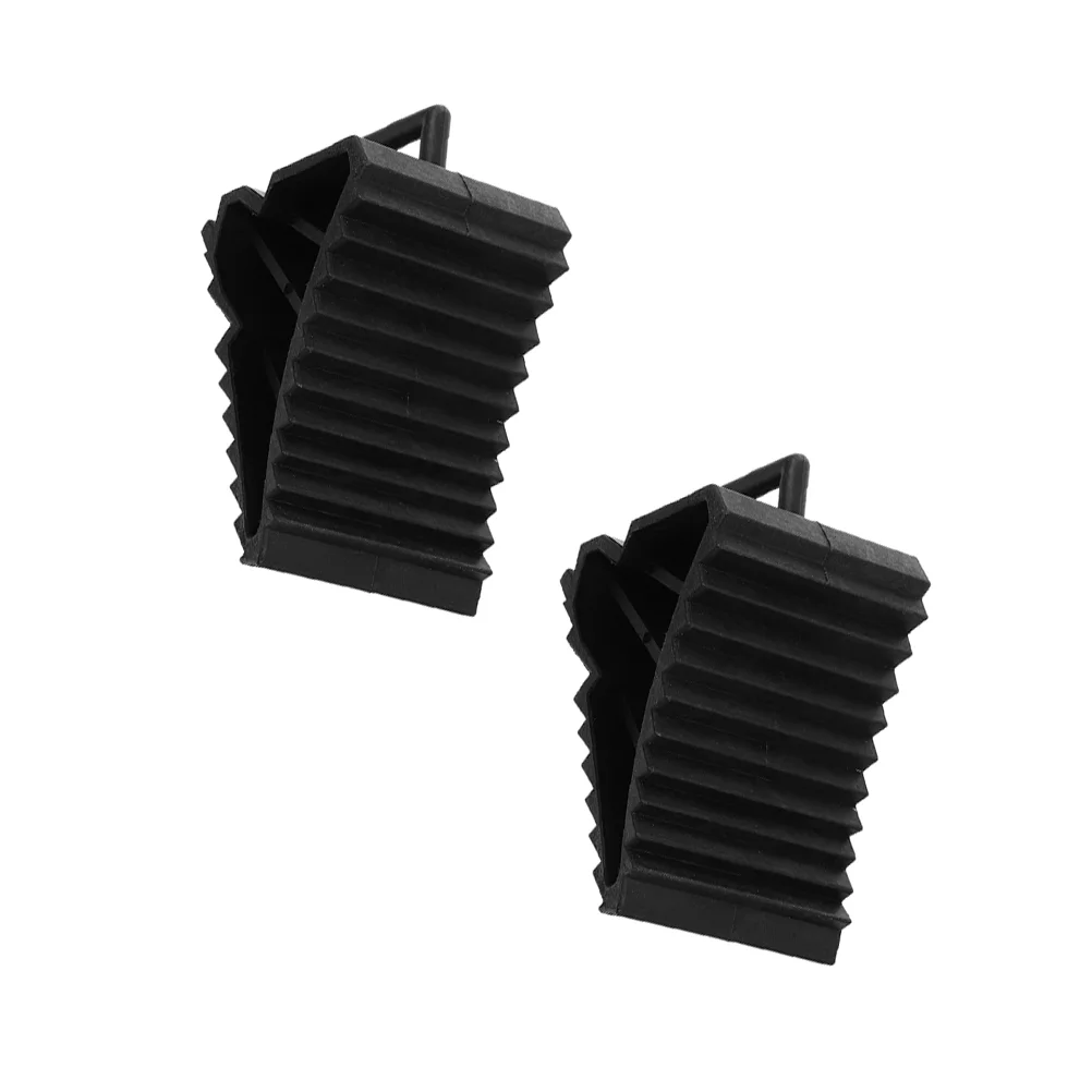 

2Pcs Portable Wheel Chocks Car Anti-Slip Blocks Useful Tyre Skid Stopper