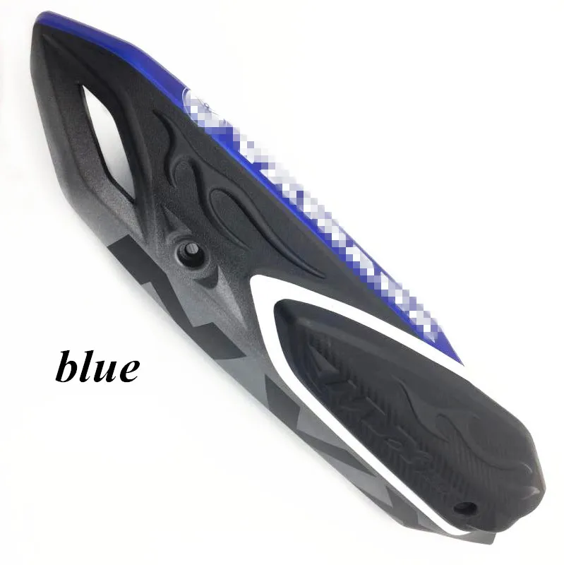 big blue Модифицированный мотоцикл NVX aerox выхлопной модифицированный глушитель труба крышка оболочки щит крышка для yamaha NVX155 DGR155 L155 - Цвет: big blue