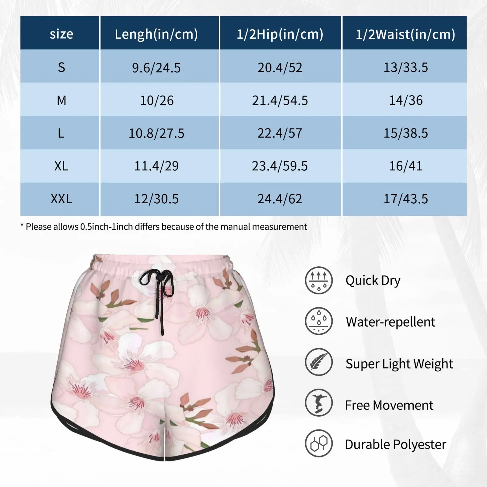 

Sakura Flowers Swim Shorts Women Beach Shorts Anime Cherryblossom The Cherry Tree Sakura Cherry Blossom Spring