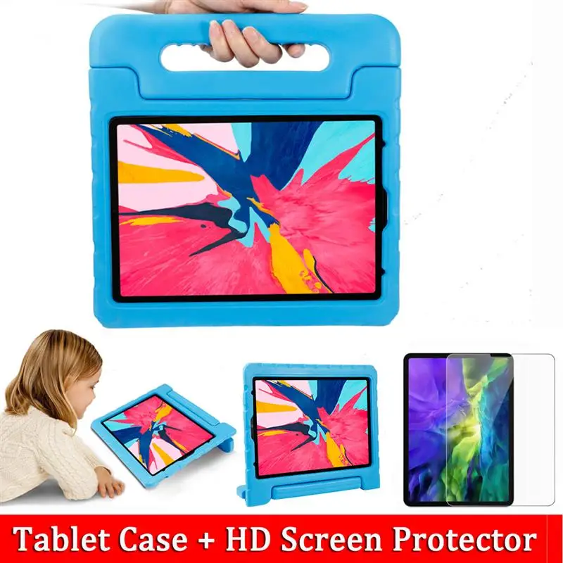 Чехол для iPad Pro 11 12 9 2020 чехол планшета + защита экрана противоударный Детский