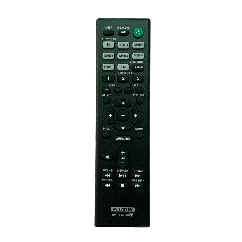 

New RMT-AA400U Replace Remote Control For Sony STR-DH190 STRDH190 Stereo Receiver