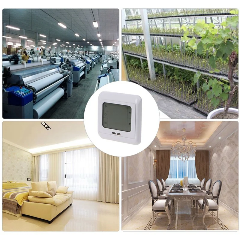 

Contact Sn Heating Thermostat for Warm Floor Electric Heating System Temperature Controller