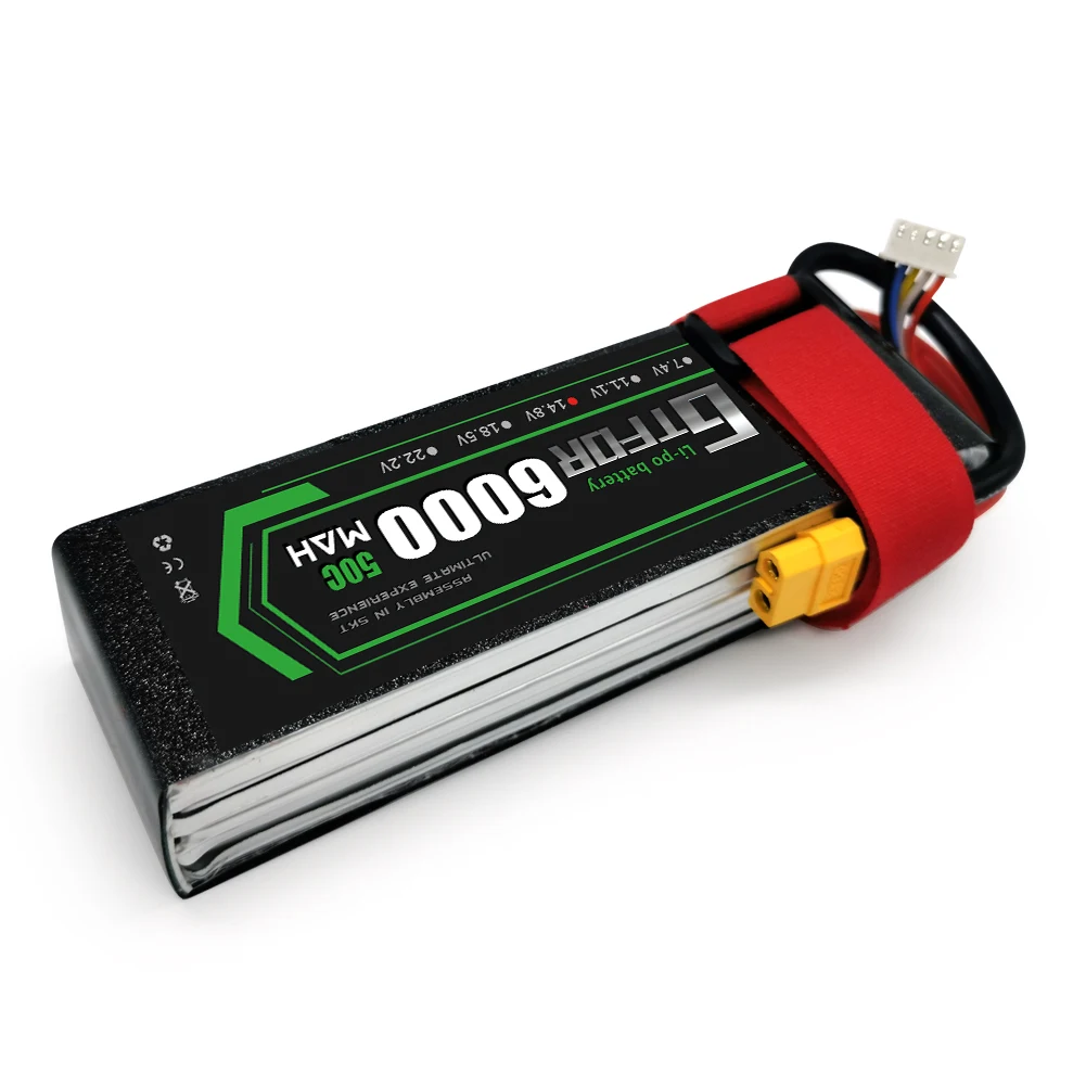 GTFDR 4S 14 8 V 6000mah 50C-100C Lipo батарея XT60 T Deans XT90 EC5 для FPV Дрон самолет автомобиль гоночный