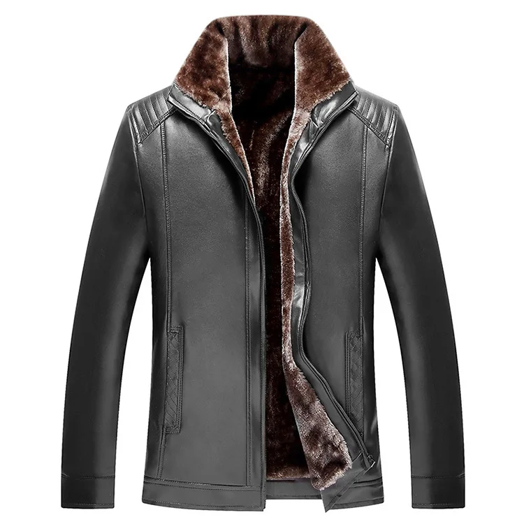 Зимнее пальто для мужчин большие размеры бархатная Толстая Теплая Повседневная