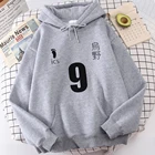 Толстовка мужская Kageyama Tobio Haikyuu, модный смешной Повседневный свитшот с капюшоном в стиле хип-хоп, весна 2021