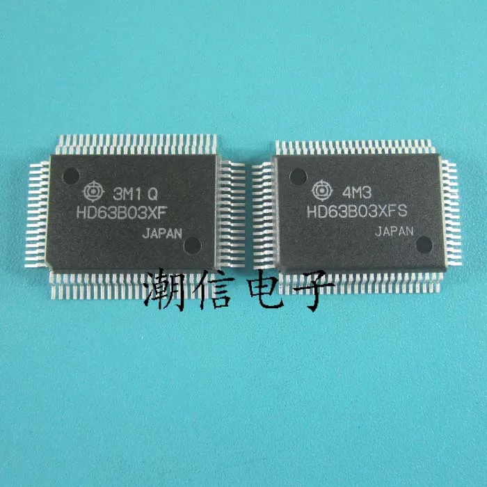 

10cps HD63B03XFS HD63B03XF QFP-80