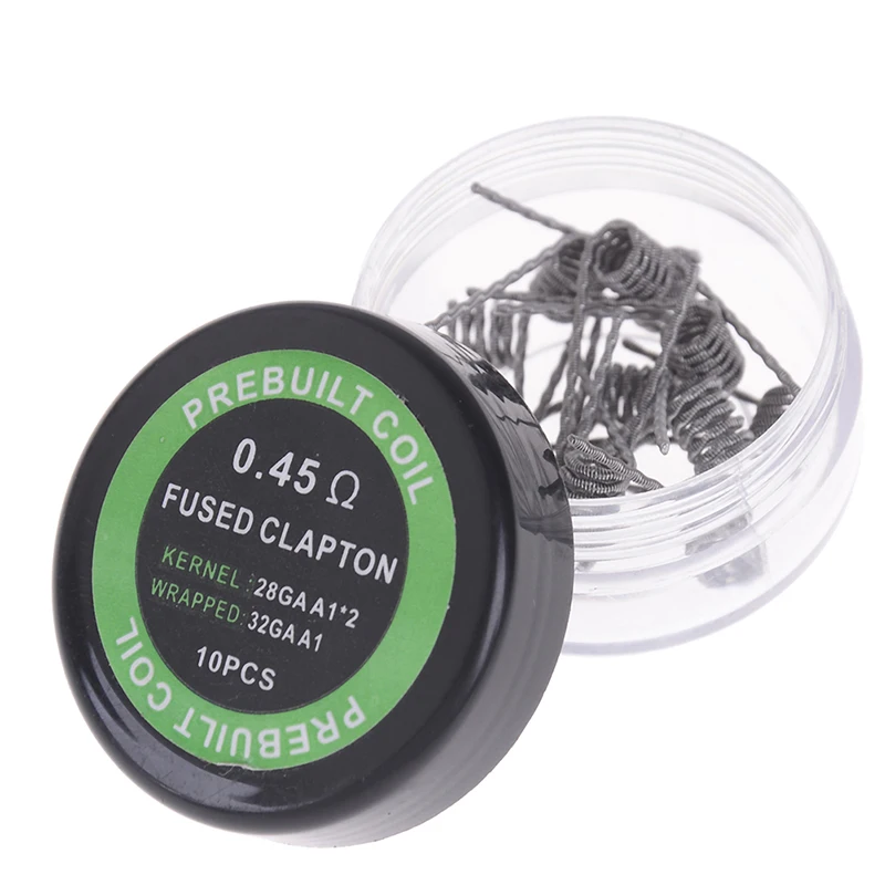 10 шт. сопротивление нагреву спираль Rda скрученный плавленый улей катушки